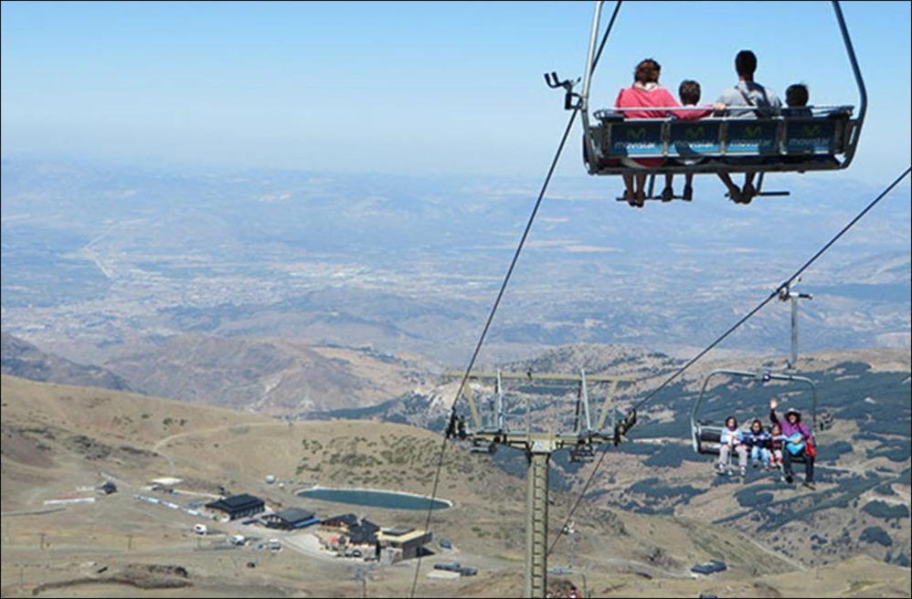 Todosierranevada Zona Baja - Edificio Atlas - Vistas A La Montana - Junto A Los Telecabinas Sierra Nevada Exterior photo